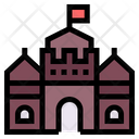 Fortress Castle Monument Icon