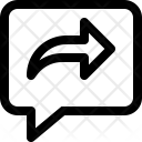Chat Forward Chatting Icon