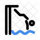 Forward Diving Icon