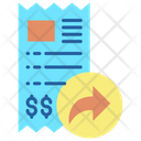 Forward Share Bill Forward Payment Invoice Share Invoice Icon