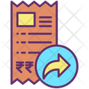Forward Tickets Bills Icon
