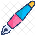 Pen Stationary Sign Icon