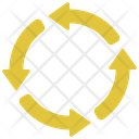 Four Circle Arrow Icon