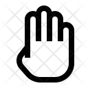 Four finger Icon