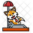 Fox Is Relaxing Icon