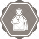 Fracture Health Medical Icon