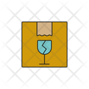 Fragile Damage Delivery Damaged Parcel Icon