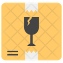 Fragile Parcel Secured Delivery Delivery Protection Icon