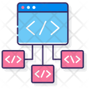 Framework Coding Framework Programming Icon