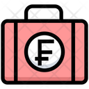 Franc Briefcase Icon