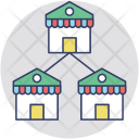 Franchises Chain Stores Icon