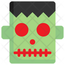 Frankenstein Halloween Ghost Icon