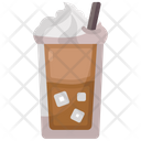 Frappe Milkshake Beverage Icon