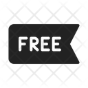 Free Label Offer Icon