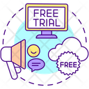 Trial Free Marketing Icon
