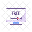 Free Video Streaming Icon