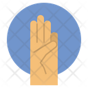Raise A Finger Claim Lift Icon