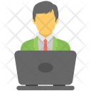 Freelancer Online Employee Icon