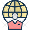 Worldwide User Global Services Icon