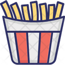 French Fries French Fries Box Fries Box Icon