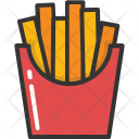 Fries French Potato Icon