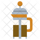 Frenchpress Coffee Drink Icon