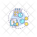 Frequency and distribution  Icon