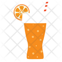 Fresh juice glass  Icon