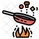 Fried Cook Pan Icon