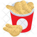 Fried Chicken Wings Icon