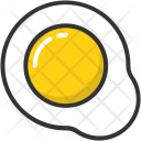 Fried Egg Breakfast Icon