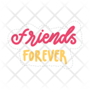 Friends Forever Friendship Besties Icon