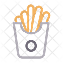Fries Potatoes Chip Icon