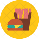Fries Potato Burger Icon
