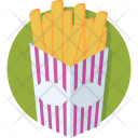 French Fries Box Icon