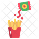 Fries And Ketchup Potato Fries French Fries Icon