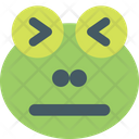 Frog Confounded Icon