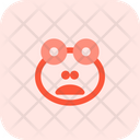 Frog Frowning Open Mouth Icon
