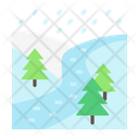 Mountain Landscape Sky Icon