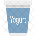 Milk Yogurt Cup Yogurt Splash Icon