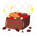 Fruit And Nut Chocolate Icon