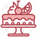 Fruit Cake Icon