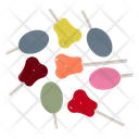 Fruit Lollipops Lollipops Lollipop Sticks Icon