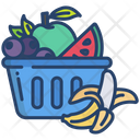 Fruits Healthy Fruit Watermelon Icon