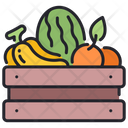 Fruits Fruit Basket Vegetables Icon
