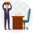 Frustrated Frustration Workplace Icon
