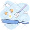 Cooking Kitchen Fry Eggs Icon