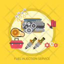 Fuel Injection Service Icon