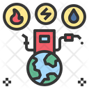 Fuel Energy Petroleum Icon