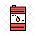 Fuel Barrel Color Icon
